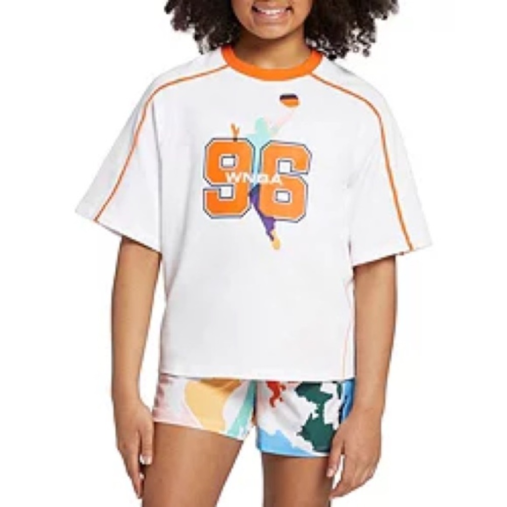 DSG Girls' WNBA Short Sleeve Everyday T-Shirt in size girl large